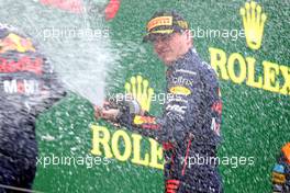 Max Verstappen (NLD) Red Bull Racing RB18.  24.04.2022. Formula 1 World Championship, Rd 4, Emilia Romagna Grand Prix, Imola, Italy, Race Day.