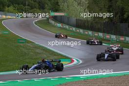 Alex Albon (THA), Williams F1 Team  24.04.2022. Formula 1 World Championship, Rd 4, Emilia Romagna Grand Prix, Imola, Italy, Race Day.