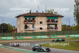 George Russell (GBR) Mercedes AMG F1 W13. 24.04.2022. Formula 1 World Championship, Rd 4, Emilia Romagna Grand Prix, Imola, Italy, Race Day.