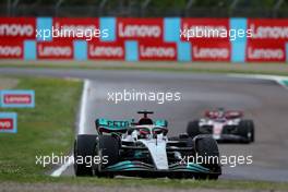 George Russell (GBR) Mercedes AMG F1 W13.  24.04.2022. Formula 1 World Championship, Rd 4, Emilia Romagna Grand Prix, Imola, Italy, Race Day.