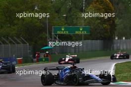 Alexander Albon (THA) Williams Racing FW44. 24.04.2022. Formula 1 World Championship, Rd 4, Emilia Romagna Grand Prix, Imola, Italy, Race Day.