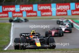 Sergio Perez (MEX) Red Bull Racing RB18.  24.04.2022. Formula 1 World Championship, Rd 4, Emilia Romagna Grand Prix, Imola, Italy, Race Day.