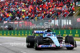 Fernando Alonso (ESP) Alpine F1 Team A522. 24.04.2022. Formula 1 World Championship, Rd 4, Emilia Romagna Grand Prix, Imola, Italy, Race Day.