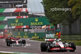 Mick Schumacher (GER) Haas VF-22. 24.04.2022. Formula 1 World Championship, Rd 4, Emilia Romagna Grand Prix, Imola, Italy, Race Day.