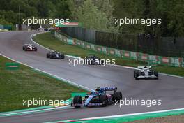 Esteban Ocon (FRA), Alpine F1 Team  24.04.2022. Formula 1 World Championship, Rd 4, Emilia Romagna Grand Prix, Imola, Italy, Race Day.