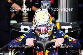 Max Verstappen (NLD) Red Bull Racing RB18. 23.04.2022. Formula 1 World Championship, Rd 4, Emilia Romagna Grand Prix, Imola, Italy, Sprint Day.