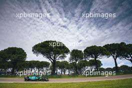 Lance Stroll (CDN) Aston Martin F1 Team AMR22. 23.04.2022. Formula 1 World Championship, Rd 4, Emilia Romagna Grand Prix, Imola, Italy, Sprint Day.