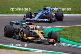 Daniel Ricciardo (AUS), McLaren F1 Team  23.04.2022. Formula 1 World Championship, Rd 4, Emilia Romagna Grand Prix, Imola, Italy, Sprint Day.
