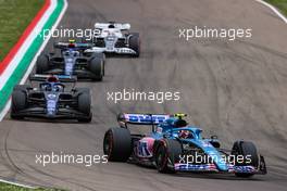 Esteban Ocon (FRA), Alpine F1 Team  23.04.2022. Formula 1 World Championship, Rd 4, Emilia Romagna Grand Prix, Imola, Italy, Sprint Day.