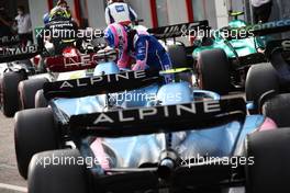 Fernando Alonso (ESP) Alpine F1 Team. 23.04.2022. Formula 1 World Championship, Rd 4, Emilia Romagna Grand Prix, Imola, Italy, Sprint Day.