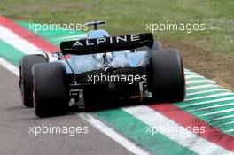 Fernando Alonso (ESP) Alpine F1 Team A522. 23.04.2022. Formula 1 World Championship, Rd 4, Emilia Romagna Grand Prix, Imola, Italy, Sprint Day.