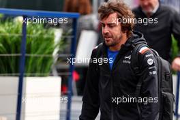Fernando Alonso (ESP) Alpine F1 Team. 24.04.2022. Formula 1 World Championship, Rd 4, Emilia Romagna Grand Prix, Imola, Italy, Race Day.