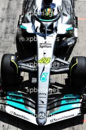 Lewis Hamilton (GBR) Mercedes AMG F1 W13. 09.09.2022. Formula 1 World Championship, Rd 16, Italian Grand Prix, Monza, Italy, Practice Day.
