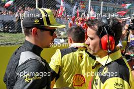 Charles Leclerc (MON) Ferrari on the grid. 11.09.2022. Formula 1 World Championship, Rd 16, Italian Grand Prix, Monza, Italy, Race Day.