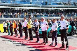 Team Principals on the grid. 11.09.2022. Formula 1 World Championship, Rd 16, Italian Grand Prix, Monza, Italy, Race Day.