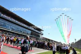 Air display 11.09.2022. Formula 1 World Championship, Rd 16, Italian Grand Prix, Monza, Italy, Race Day.