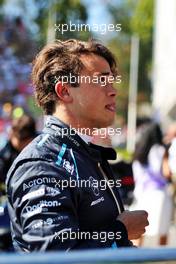 Nyck de Vries (NLD) Williams Racing Reserve Driver on the grid. 11.09.2022. Formula 1 World Championship, Rd 16, Italian Grand Prix, Monza, Italy, Race Day.