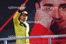 2nd place Charles Leclerc (MON) Ferrari F1-75. 11.09.2022. Formula 1 World Championship, Rd 16, Italian Grand Prix, Monza, Italy, Race Day.