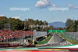 Charles Leclerc (MON) Ferrari F1-75. 11.09.2022. Formula 1 World Championship, Rd 16, Italian Grand Prix, Monza, Italy, Race Day.