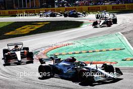 Lewis Hamilton (GBR) Mercedes AMG F1 W13. 11.09.2022. Formula 1 World Championship, Rd 16, Italian Grand Prix, Monza, Italy, Race Day.