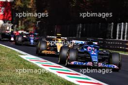 Fernando Alonso (ESP) Alpine F1 Team A522. 11.09.2022. Formula 1 World Championship, Rd 16, Italian Grand Prix, Monza, Italy, Race Day.