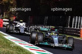 Lewis Hamilton (GBR) Mercedes AMG F1 W13. 11.09.2022. Formula 1 World Championship, Rd 16, Italian Grand Prix, Monza, Italy, Race Day.