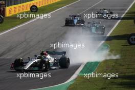 Lewis Hamilton (GBR) Mercedes AMG F1 W13.11.09.2022. Formula 1 World Championship, Rd 16, Italian Grand Prix, Monza, Italy, Race Day.