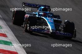 Fernando Alonso (ESP), Alpine F1 Team  10.09.2022. Formula 1 World Championship, Rd 16, Italian Grand Prix, Monza, Italy, Qualifying Day.