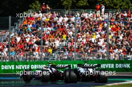 Mick Schumacher (GER), Haas F1 Team and Kevin Magnussen (DEN) Haas F1 Team  10.09.2022. Formula 1 World Championship, Rd 16, Italian Grand Prix, Monza, Italy, Qualifying Day.