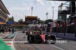 Carlos Sainz Jr (ESP) Ferrari F1-75. 10.09.2022. Formula 1 World Championship, Rd 16, Italian Grand Prix, Monza, Italy, Qualifying Day.