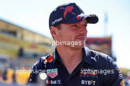 Max Verstappen (NLD) Red Bull Racing on the drivers parade. 11.09.2022. Formula 1 World Championship, Rd 16, Italian Grand Prix, Monza, Italy, Race Day.