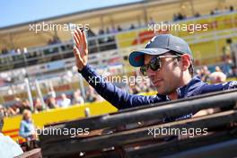 Nicholas Latifi (CDN) Williams Racing on the drivers parade. 11.09.2022. Formula 1 World Championship, Rd 16, Italian Grand Prix, Monza, Italy, Race Day.