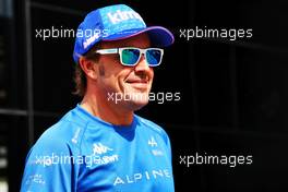 Fernando Alonso (ESP) Alpine F1 Team. 08.09.2022. Formula 1 World Championship, Rd 16, Italian Grand Prix, Monza, Italy, Preparation Day.
