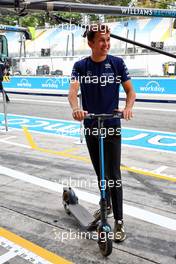 Alexander Albon (THA) Williams Racing. 08.09.2022. Formula 1 World Championship, Rd 16, Italian Grand Prix, Monza, Italy, Preparation Day.