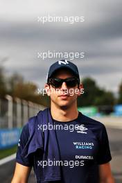 Nicholas Latifi (CDN) Williams Racing walks the circuit. 08.09.2022. Formula 1 World Championship, Rd 16, Italian Grand Prix, Monza, Italy, Preparation Day.