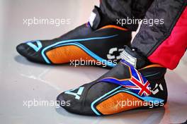 Lando Norris (GBR) McLaren - racing boots. 07.10.2022. Formula 1 World Championship, Rd 18, Japanese Grand Prix, Suzuka, Japan, Practice Day.