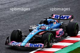 Fernando Alonso (ESP) Alpine F1 Team A522. 07.10.2022. Formula 1 World Championship, Rd 18, Japanese Grand Prix, Suzuka, Japan, Practice Day.