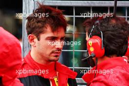 Charles Leclerc (MON) Ferrari on the grid. 09.10.2022. Formula 1 World Championship, Rd 18, Japanese Grand Prix, Suzuka, Japan, Race Day.