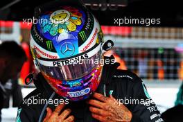 Lewis Hamilton (GBR) Mercedes AMG F1 on the grid. 09.10.2022. Formula 1 World Championship, Rd 18, Japanese Grand Prix, Suzuka, Japan, Race Day.