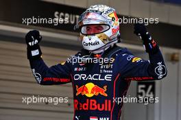 Race winner Max Verstappen (NLD) Red Bull Racing celebrates in parc ferme. 09.10.2022. Formula 1 World Championship, Rd 18, Japanese Grand Prix, Suzuka, Japan, Race Day.