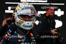 Race winner Max Verstappen (NLD) Red Bull Racing celebrates in parc ferme. 09.10.2022. Formula 1 World Championship, Rd 18, Japanese Grand Prix, Suzuka, Japan, Race Day.