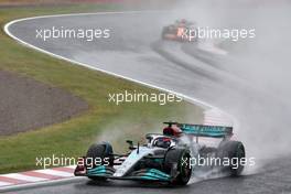 George Russell (GBR) Mercedes AMG F1 W13. 09.10.2022. Formula 1 World Championship, Rd 18, Japanese Grand Prix, Suzuka, Japan, Race Day.
