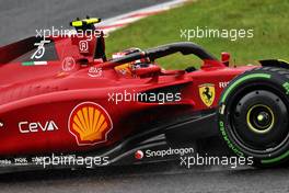 Carlos Sainz Jr (ESP) Ferrari F1-75. 09.10.2022. Formula 1 World Championship, Rd 18, Japanese Grand Prix, Suzuka, Japan, Race Day.