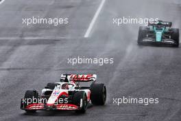 Kevin Magnussen (DEN) Haas VF-22 on the formation lap. 09.10.2022. Formula 1 World Championship, Rd 18, Japanese Grand Prix, Suzuka, Japan, Race Day.