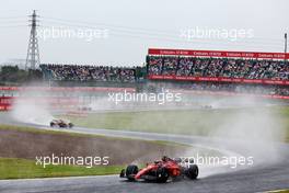 Charles Leclerc (MON) Ferrari F1-75. 09.10.2022. Formula 1 World Championship, Rd 18, Japanese Grand Prix, Suzuka, Japan, Race Day.