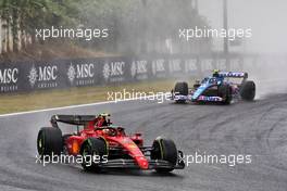 Carlos Sainz Jr (ESP) Ferrari F1-75. 09.10.2022. Formula 1 World Championship, Rd 18, Japanese Grand Prix, Suzuka, Japan, Race Day.