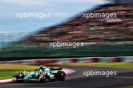 Sebastian Vettel (GER) Aston Martin F1 Team AMR22. 08.10.2022. Formula 1 World Championship, Rd 18, Japanese Grand Prix, Suzuka, Japan, Qualifying Day.