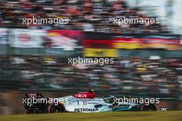 Lewis Hamilton (GBR) Mercedes AMG F1 W13. 08.10.2022. Formula 1 World Championship, Rd 18, Japanese Grand Prix, Suzuka, Japan, Qualifying Day.