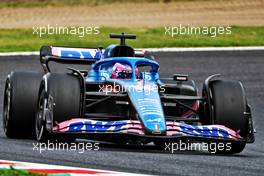 Fernando Alonso (ESP) Alpine F1 Team A522. 08.10.2022. Formula 1 World Championship, Rd 18, Japanese Grand Prix, Suzuka, Japan, Qualifying Day.
