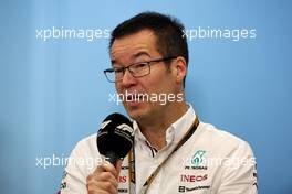 Mike Elliott (GBR) Mercedes AMG F1 Technical Director, in the FIA Press Conference. 08.10.2022. Formula 1 World Championship, Rd 18, Japanese Grand Prix, Suzuka, Japan, Qualifying Day.